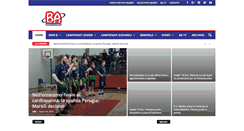 Desktop Screenshot of basketacademy.it